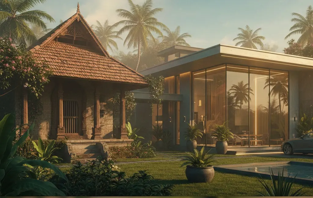 Image showcasing Climate-Responsive Architecture for Homes in Kerala | R+A Architects